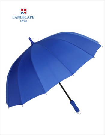 [인쇄가능]랜드스케이프 컬러멜빵 60 골프우산 장우산답례품-블루